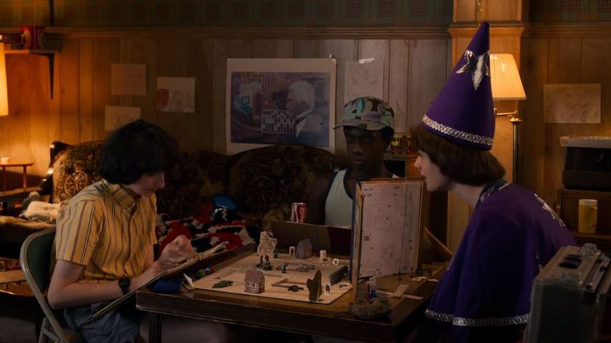 Partie de JDR (Stranger Things Vibe)